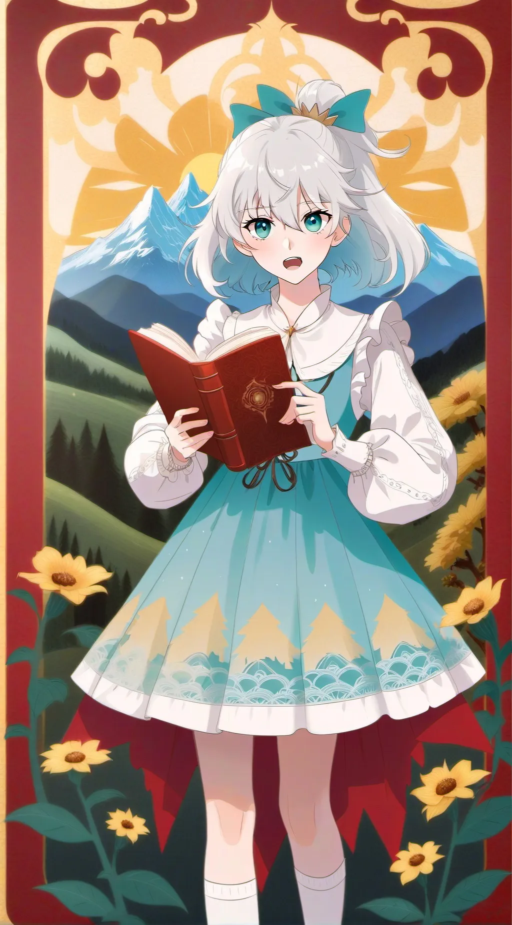 ai character: DIANA  background