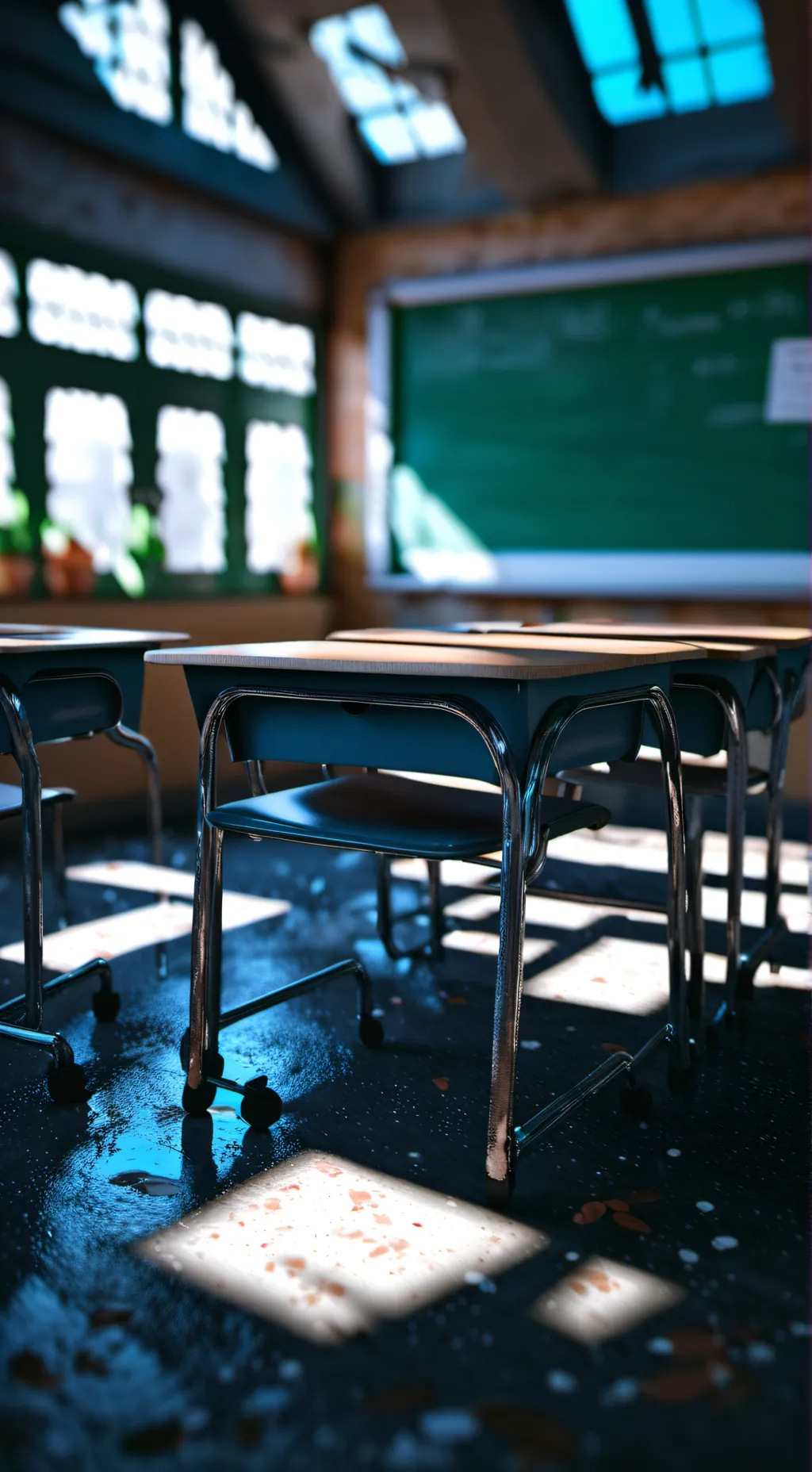 ai character: strict school background