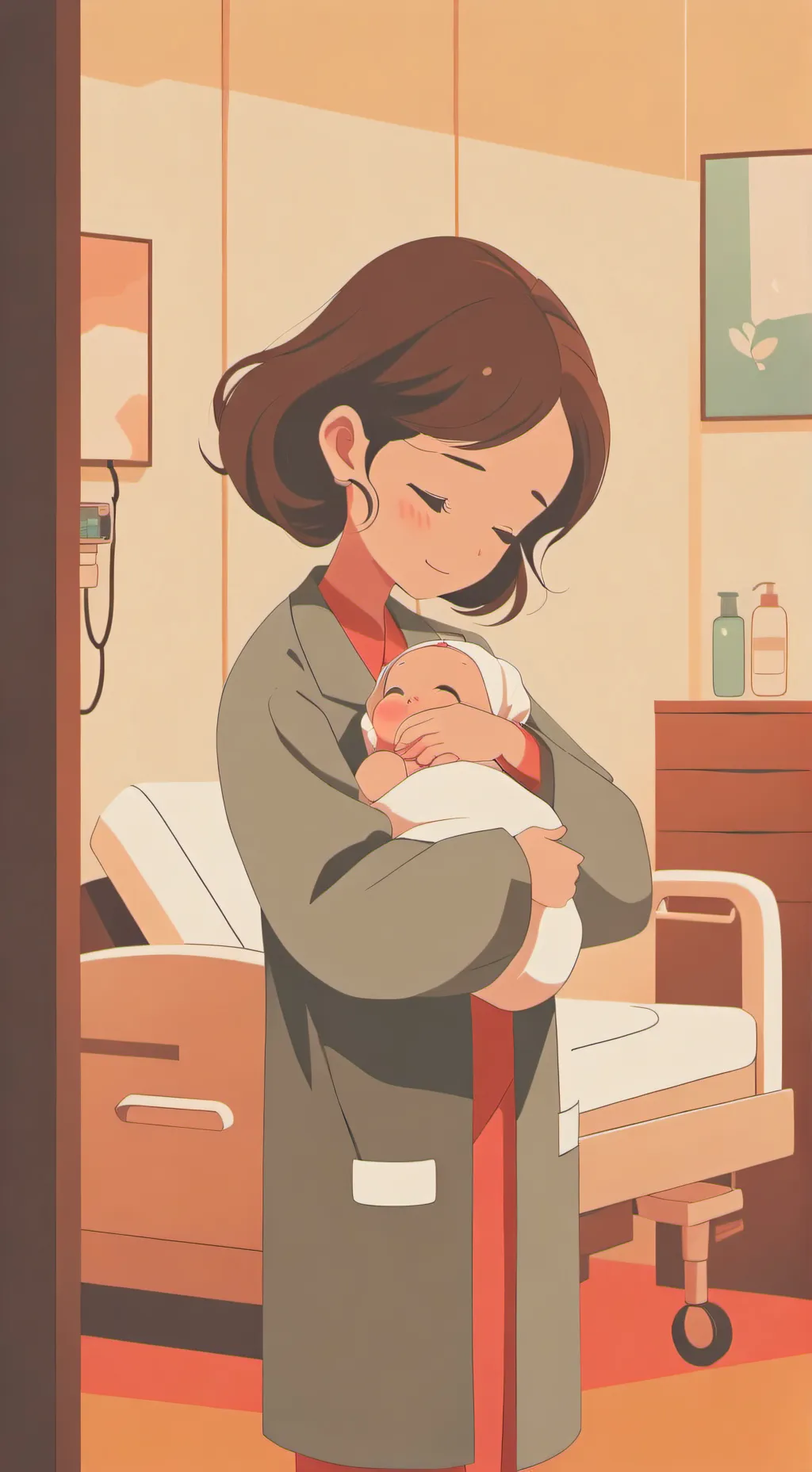 ai character: Tu bebe Lia background