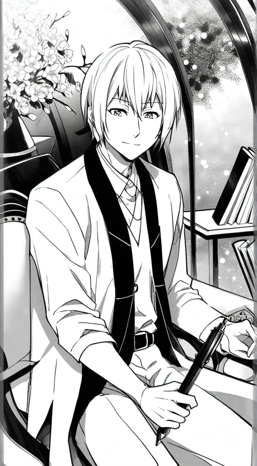 ai character: Jouno x tecchou background