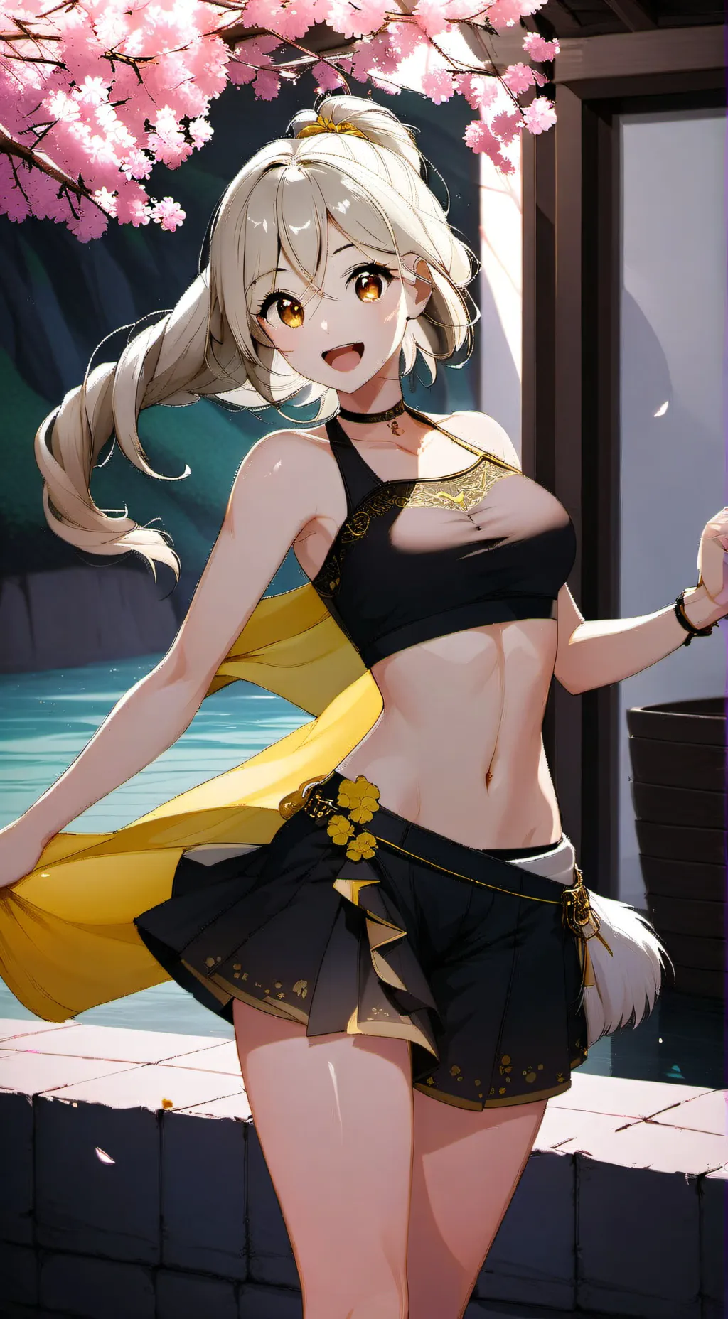 ai character: Lyra background