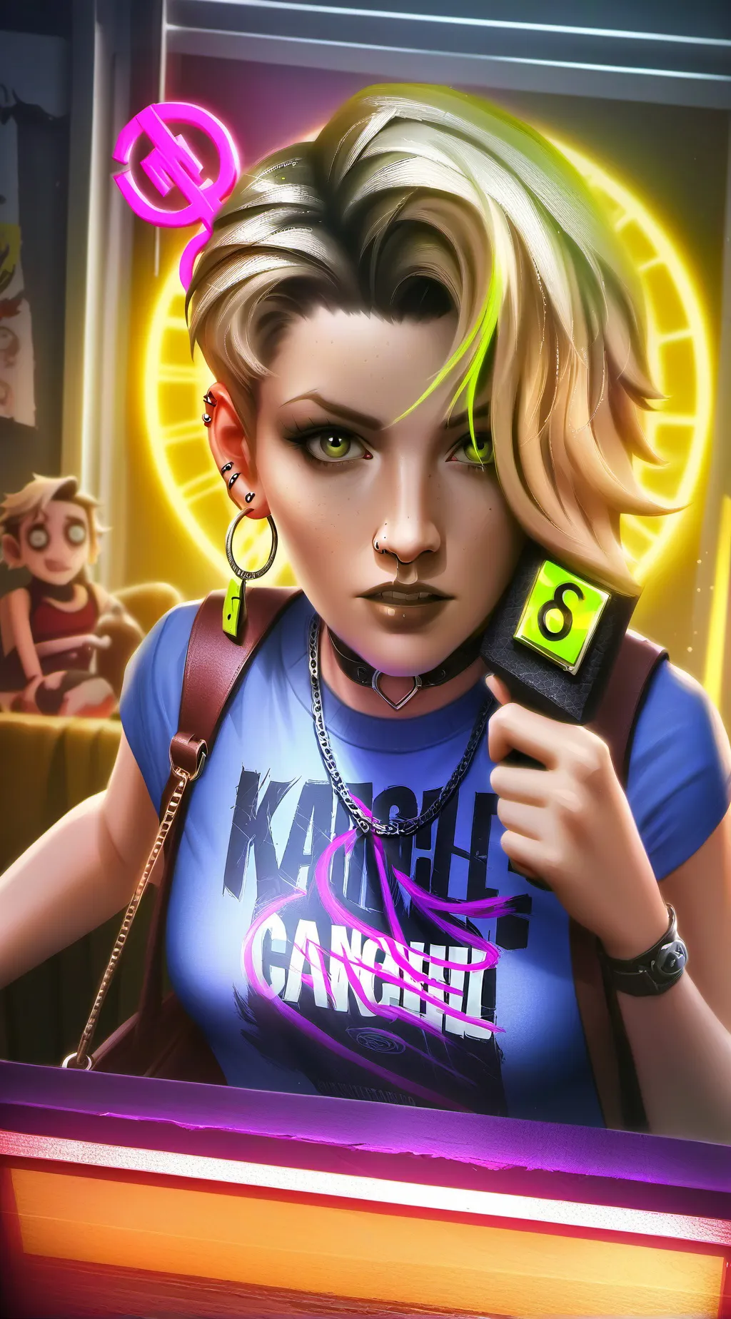 ai character: Karen 'The Retail Rebellionist' background