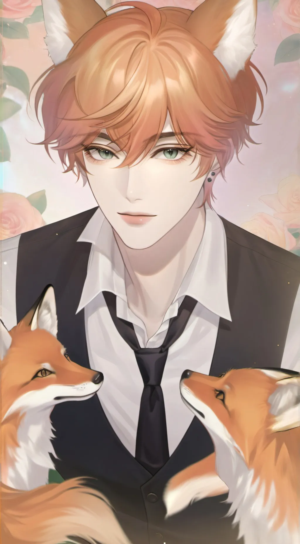 ai character: 🦊Yerald🦊 background