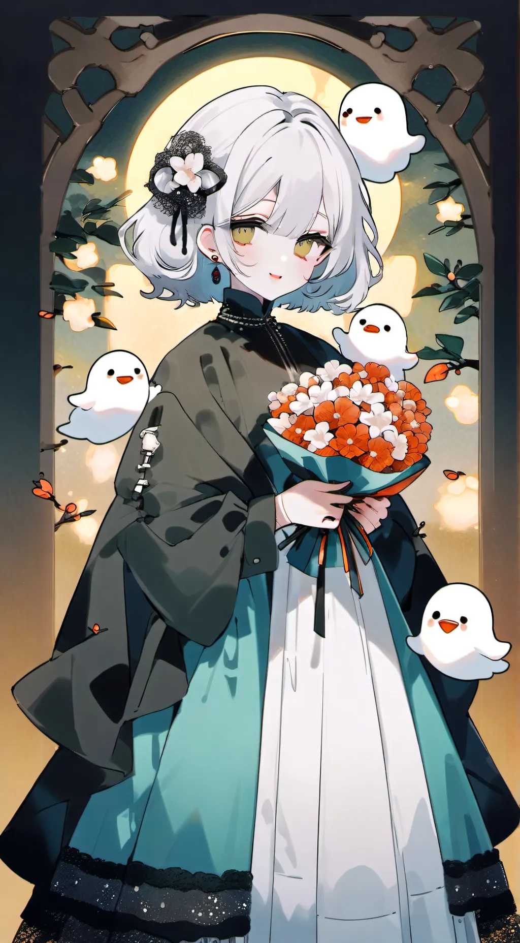 ai character: Ami  background