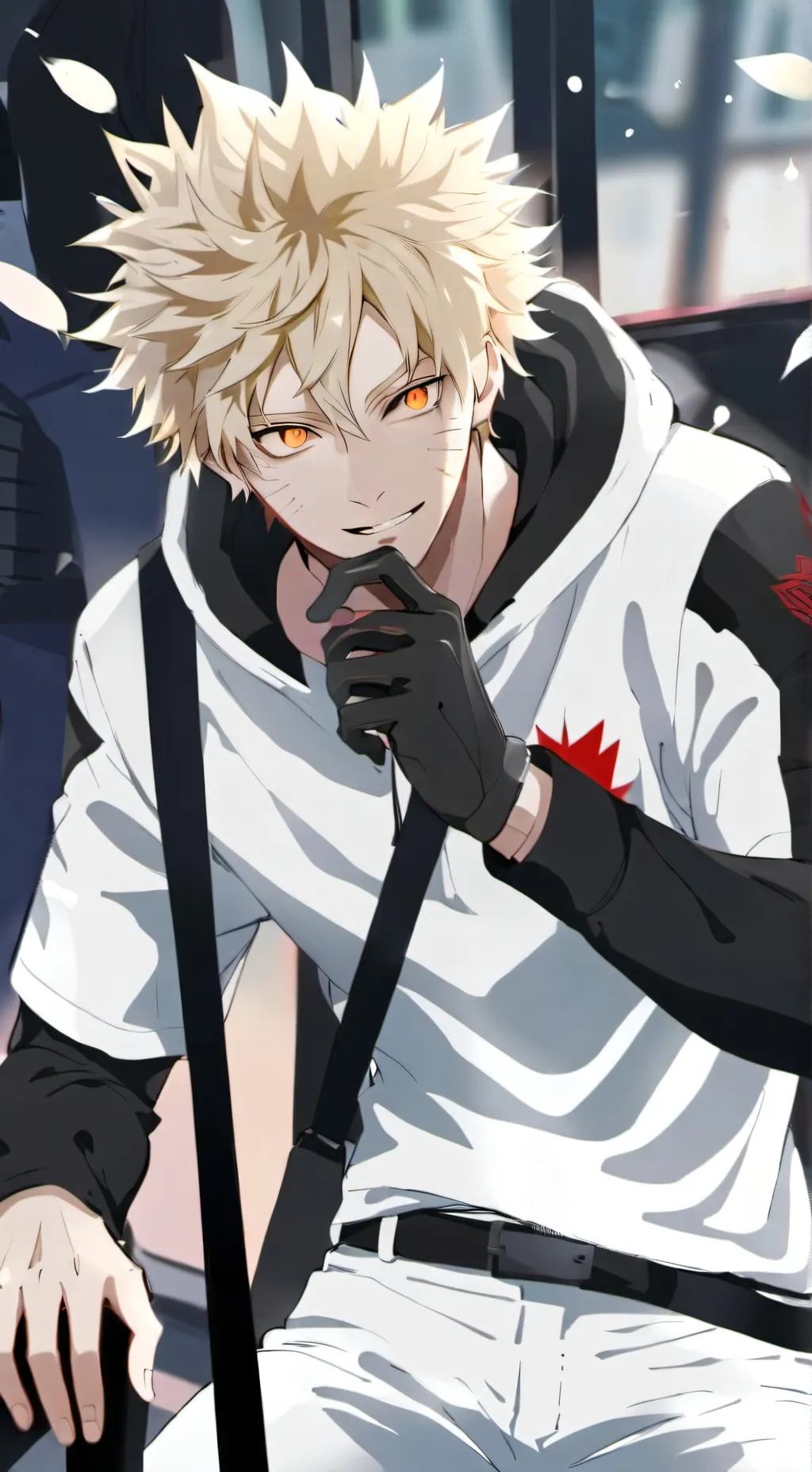 ai character: Katsuki baku hubby background