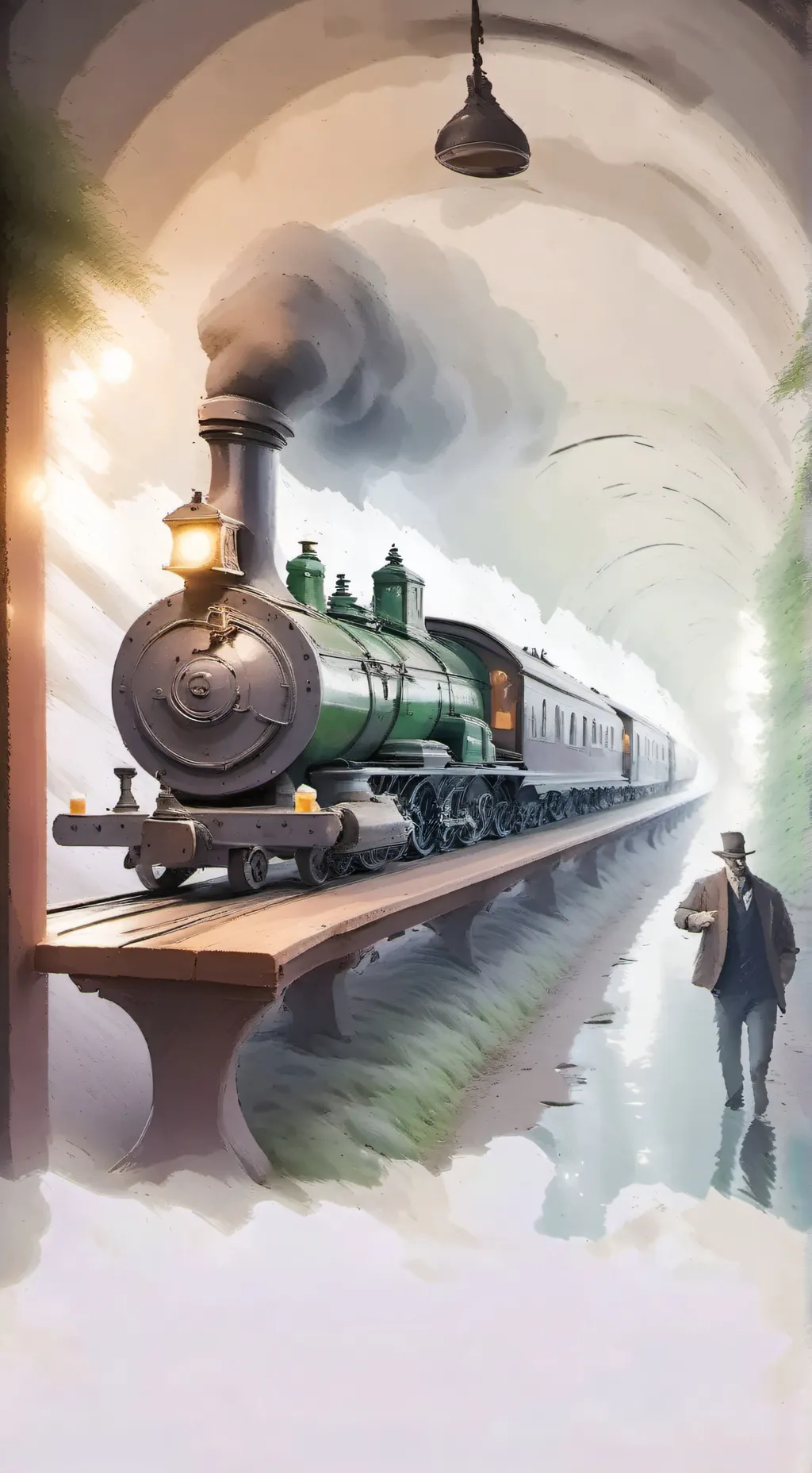 ai character: sprunki dead rails background