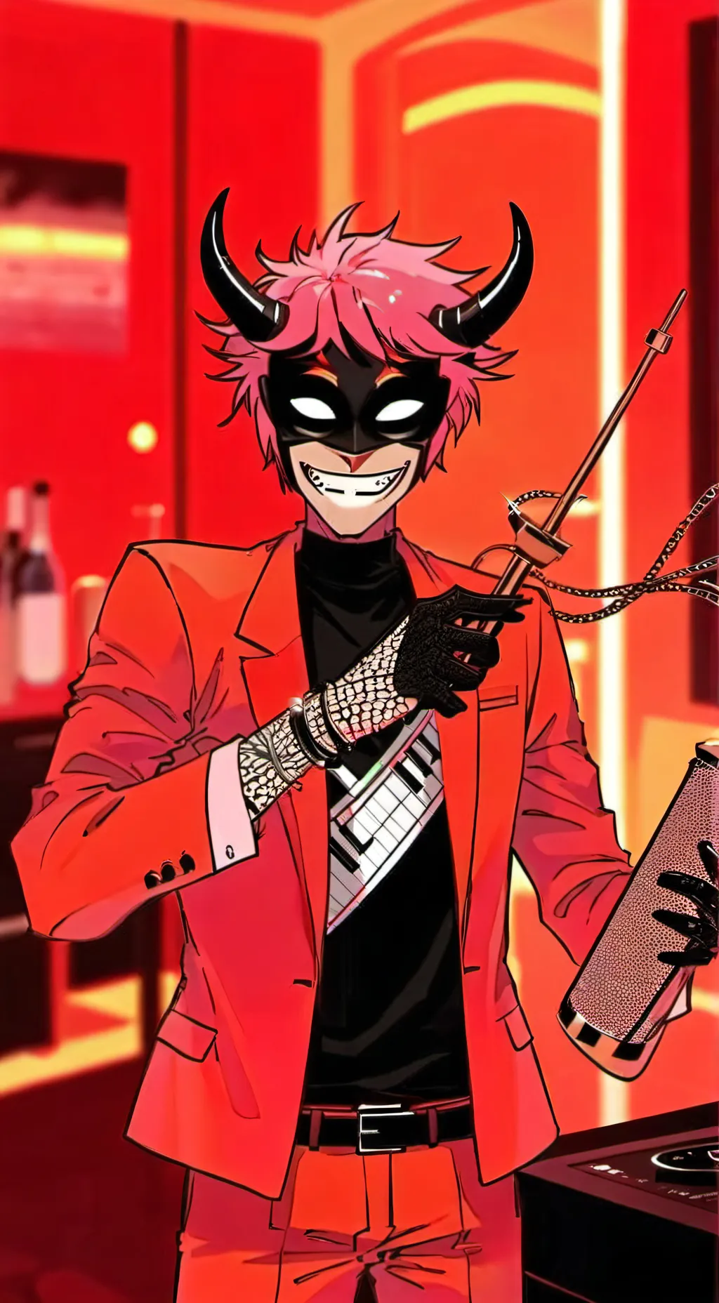 ai character: Alastor  background