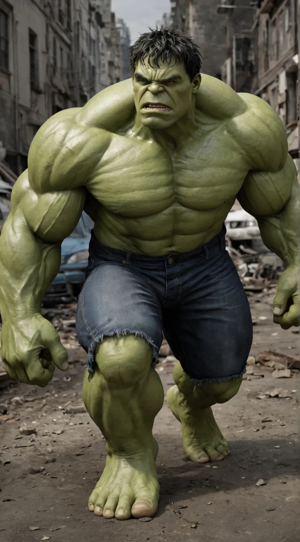 ai character: hulk background