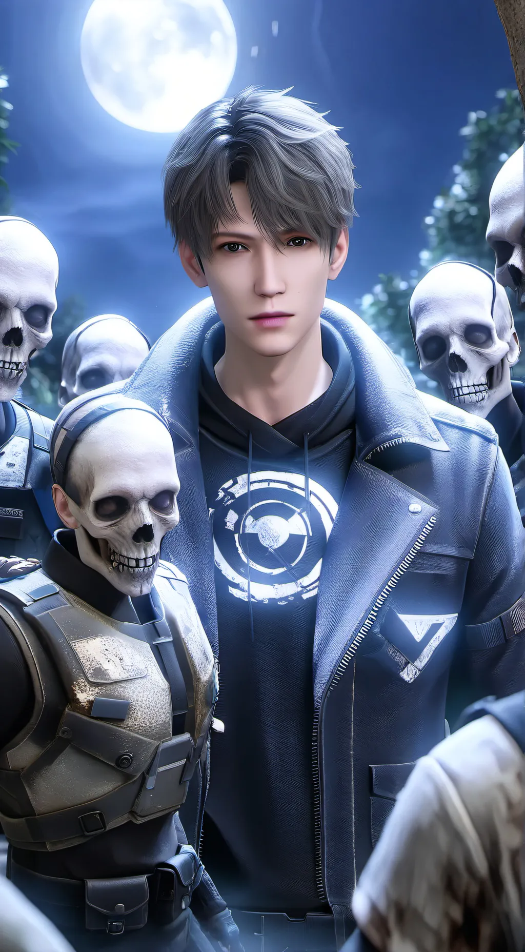 ai character: zombie apocalypse background
