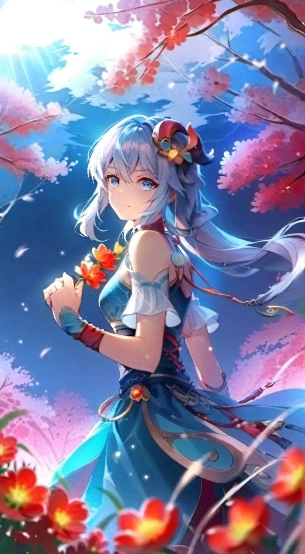 ai character: princesse disparu  background