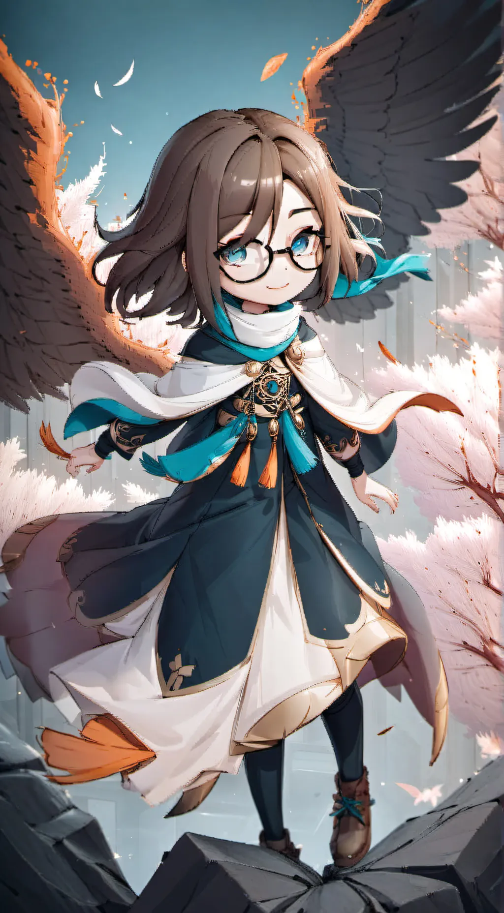 ai character: Jeanne  background