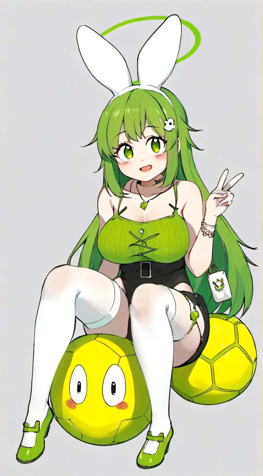 ai character: hoppy hopscotch  background