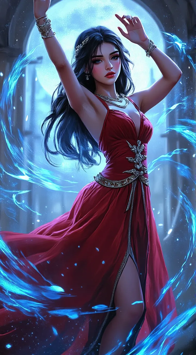 ai character: MHA prom background