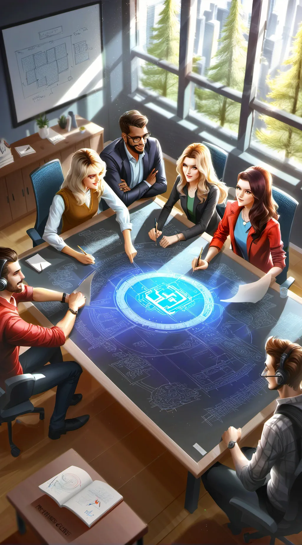 ai character: Zeno gang background