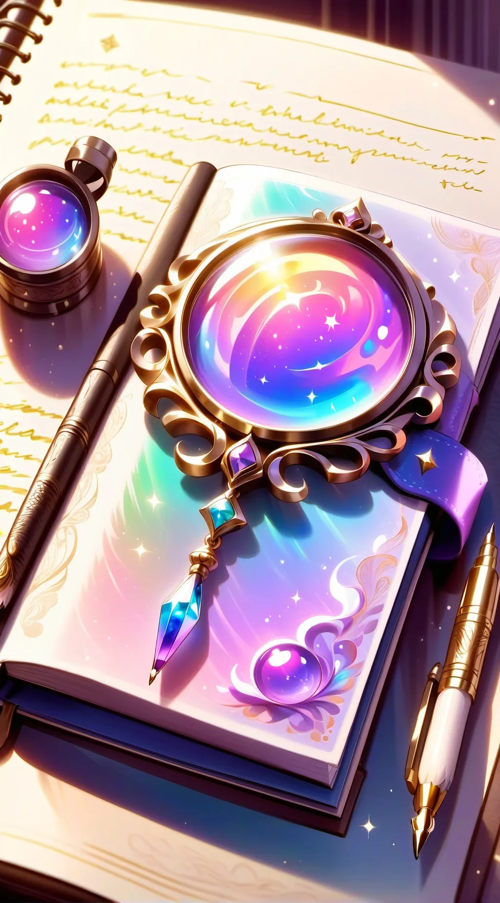 ai character: drawring & selli background