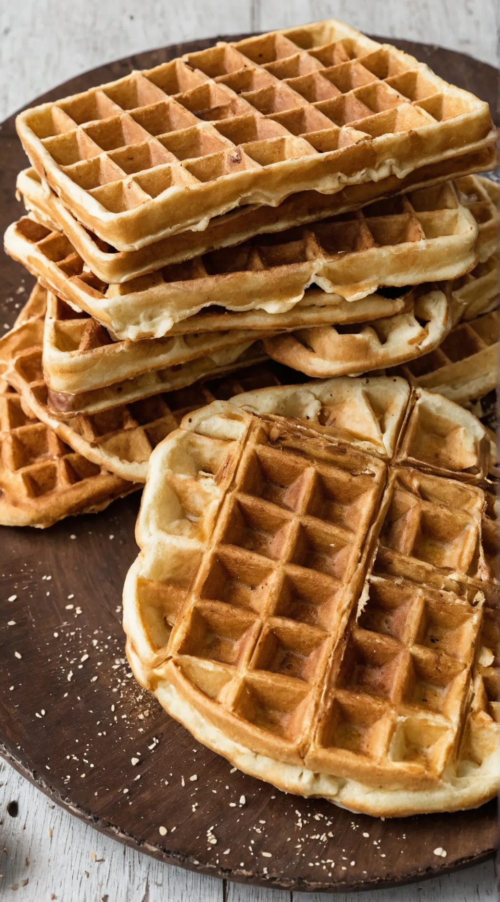 ai character: waffles background