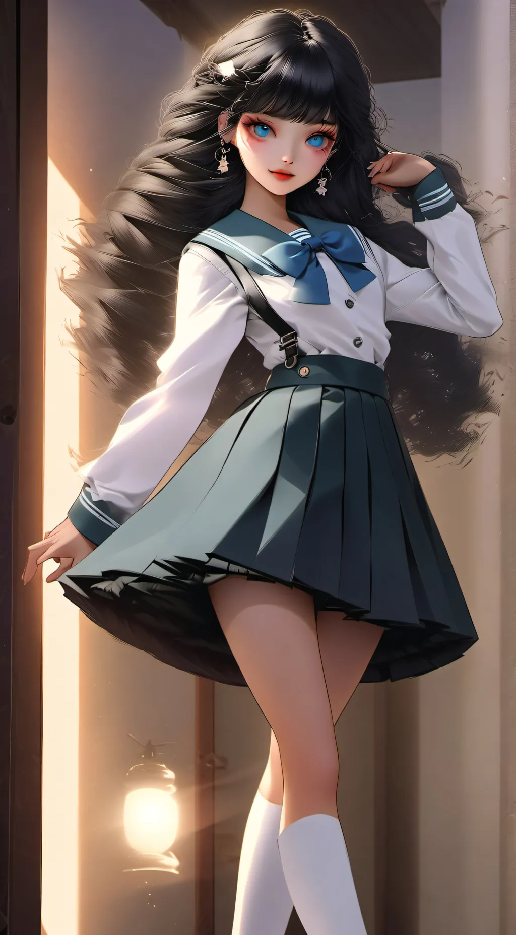 ai character: MHA doll background