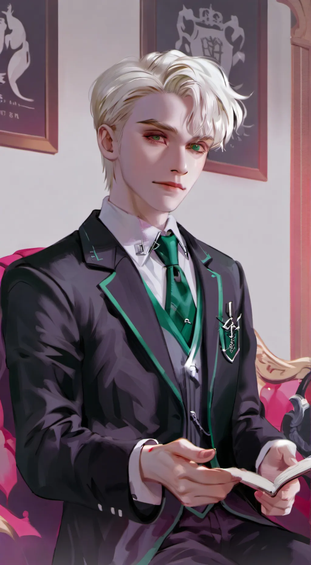 ai character: ~hogwarts drama~ background