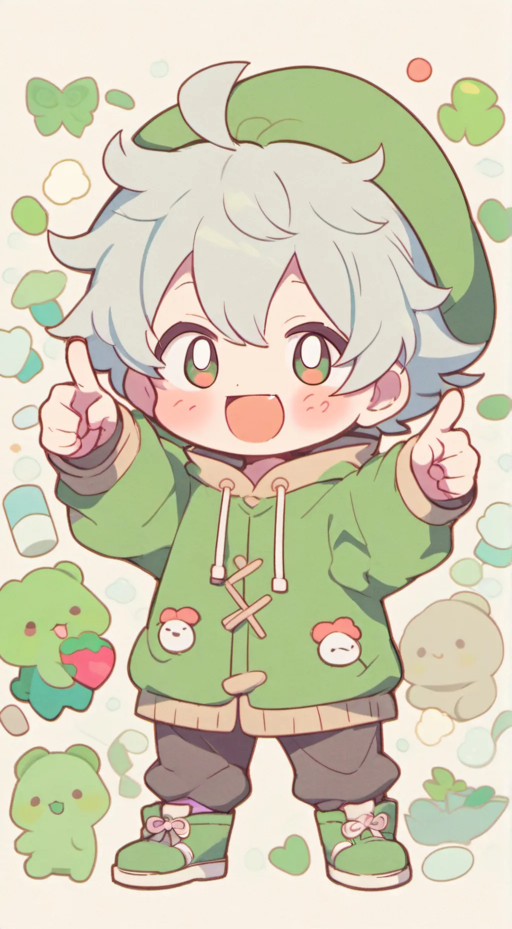 ai character: Damble background