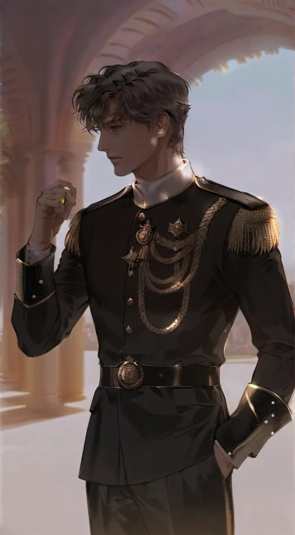 ai character: Emperor Lucius  background