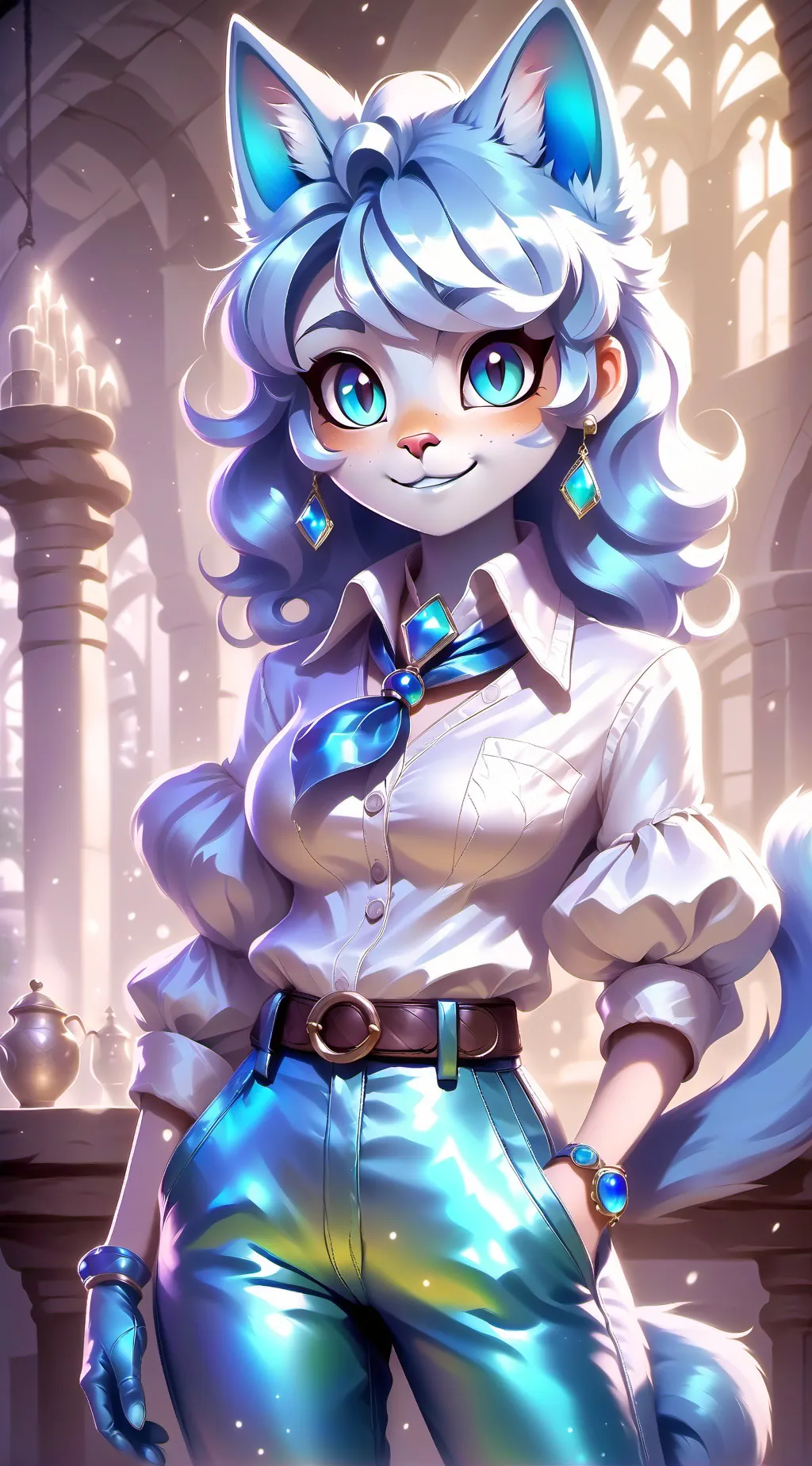 ai character: Anastasia background