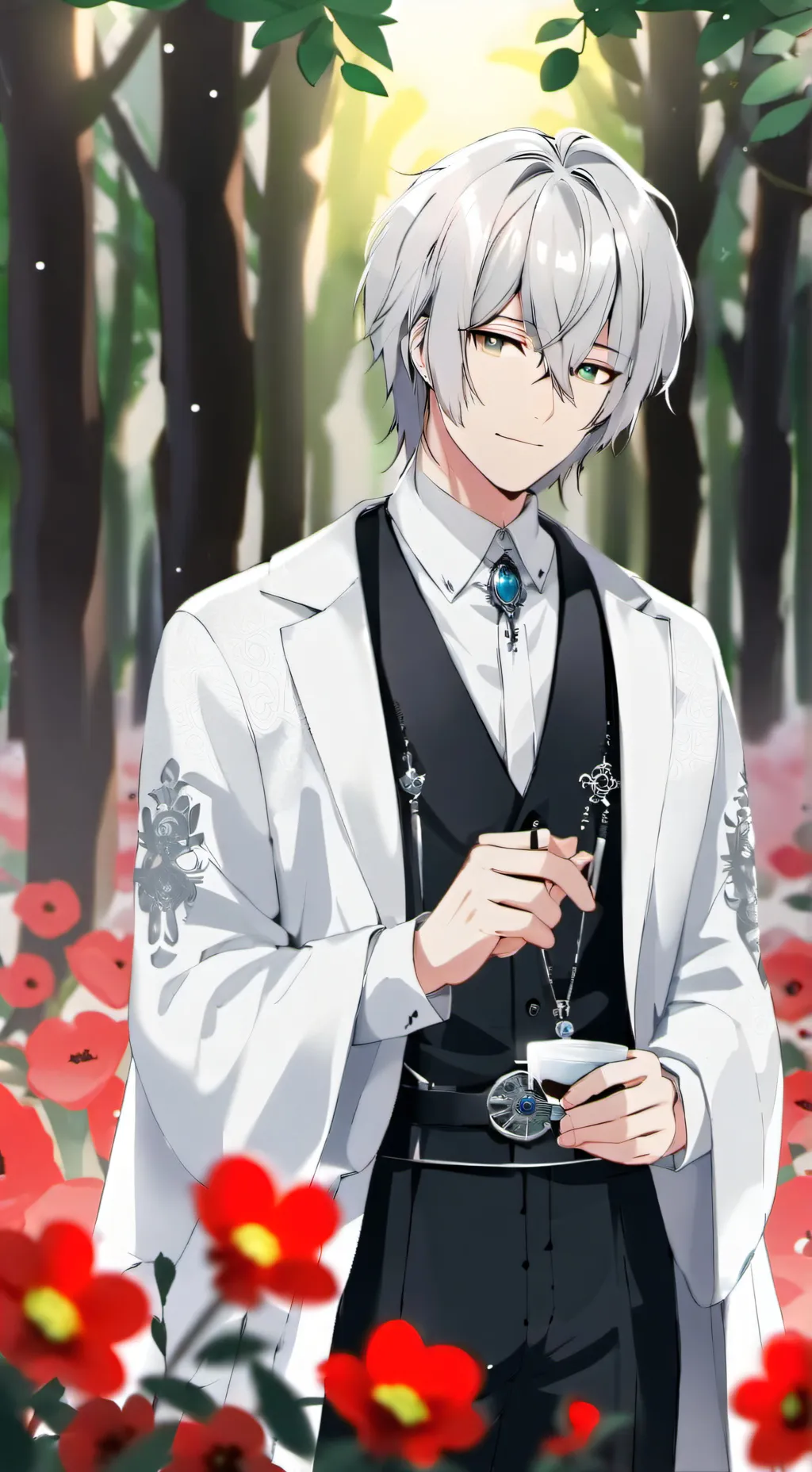 ai character: {god is good} background