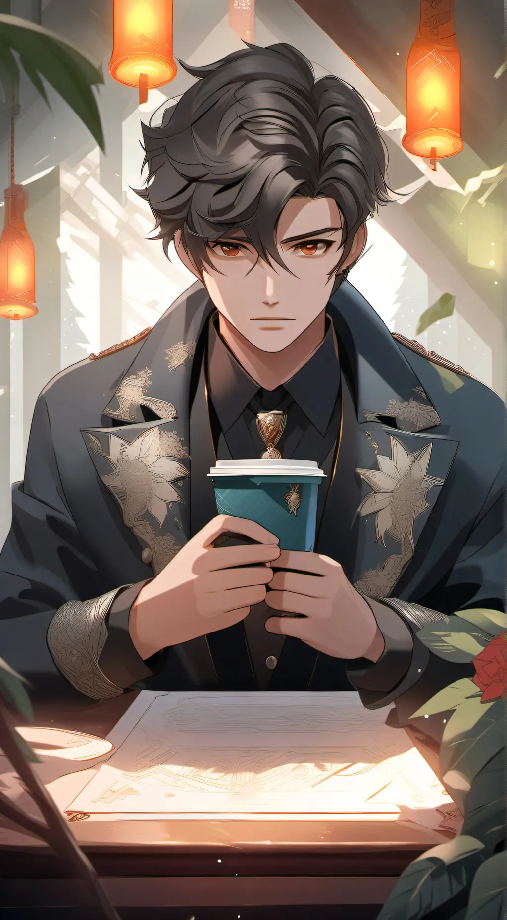 ai character: shije background