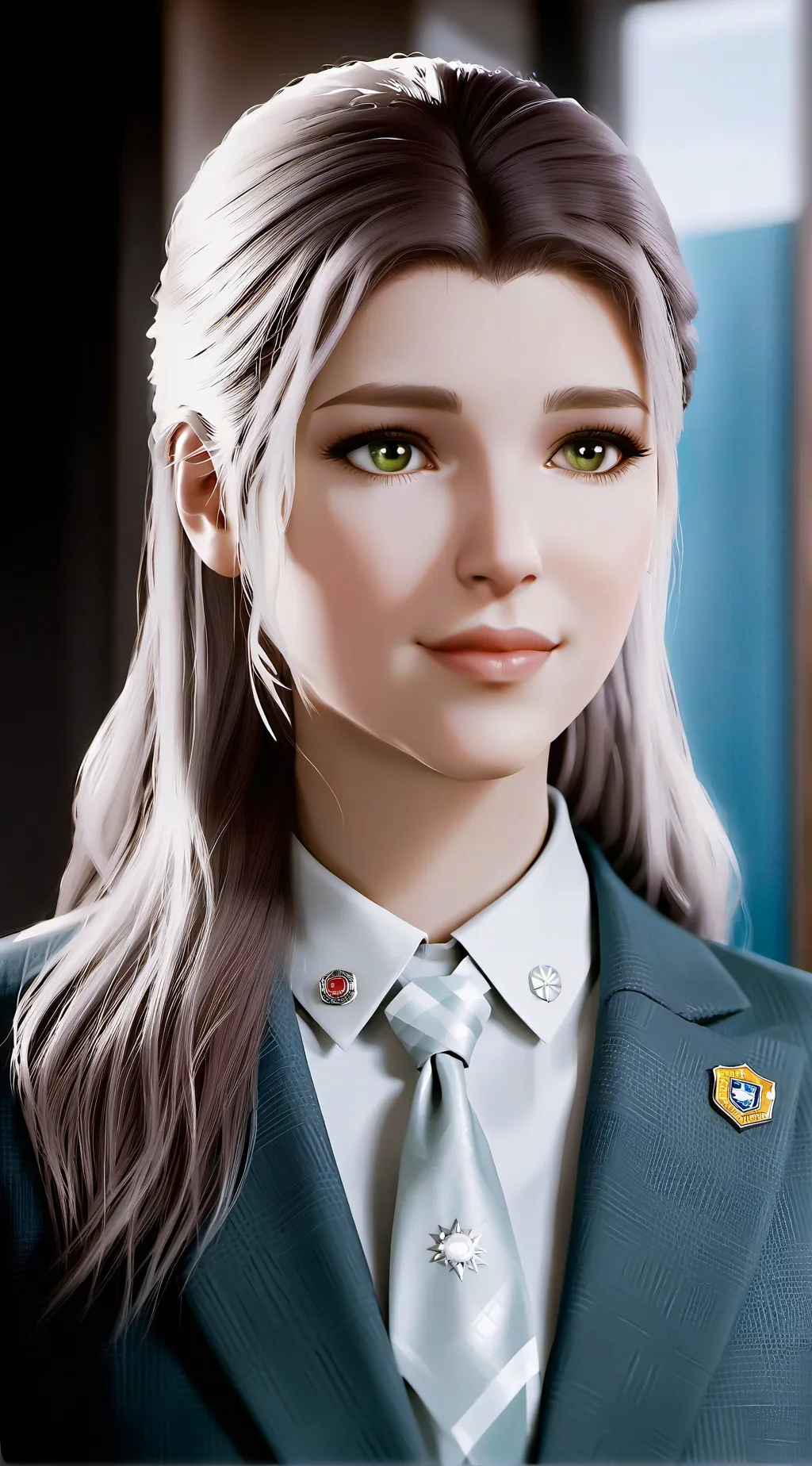 ai character: Ariana background