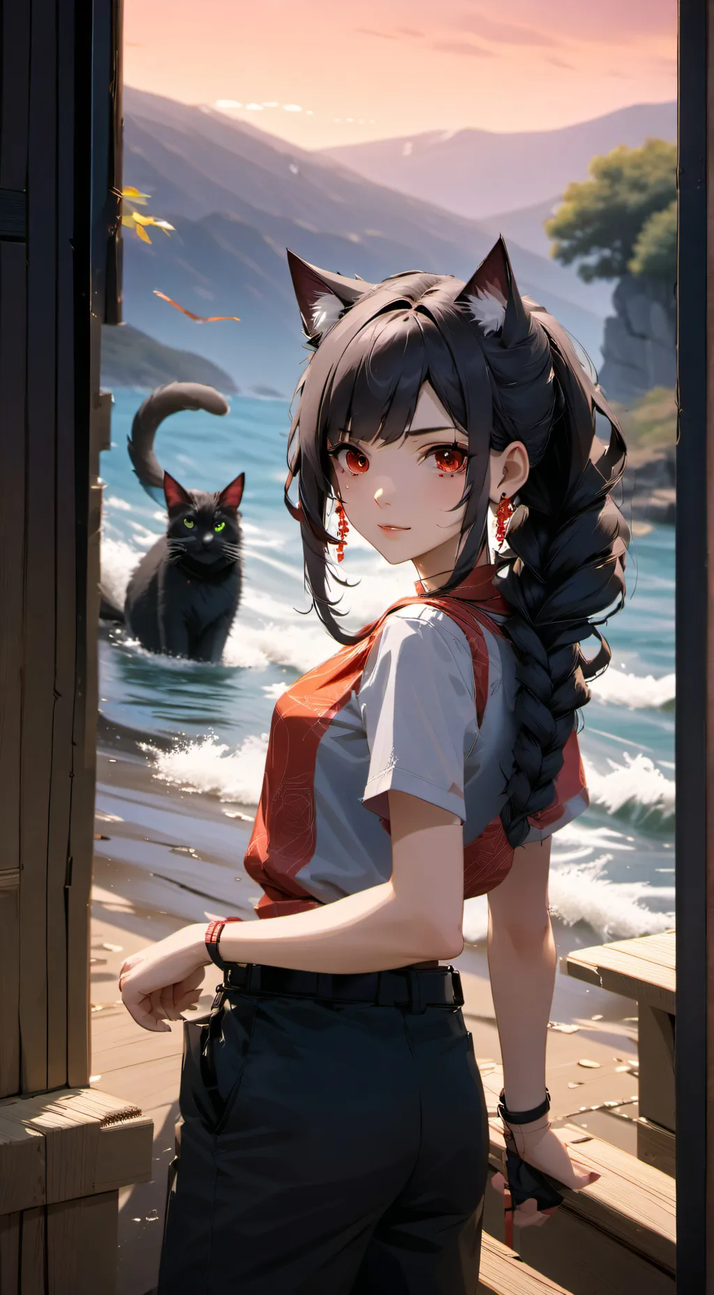 ai character: Danna background