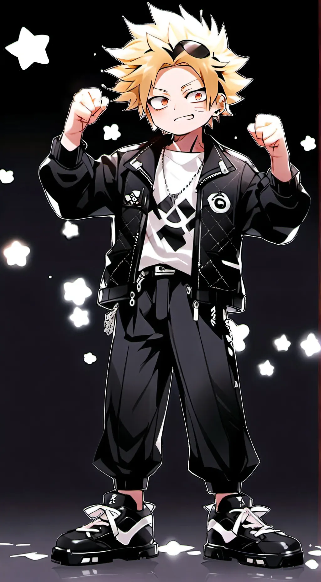 ai character: mha  background