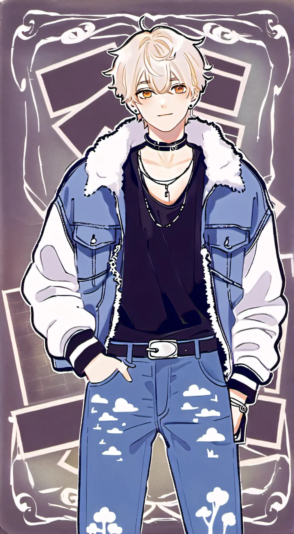 ai character: Zack background