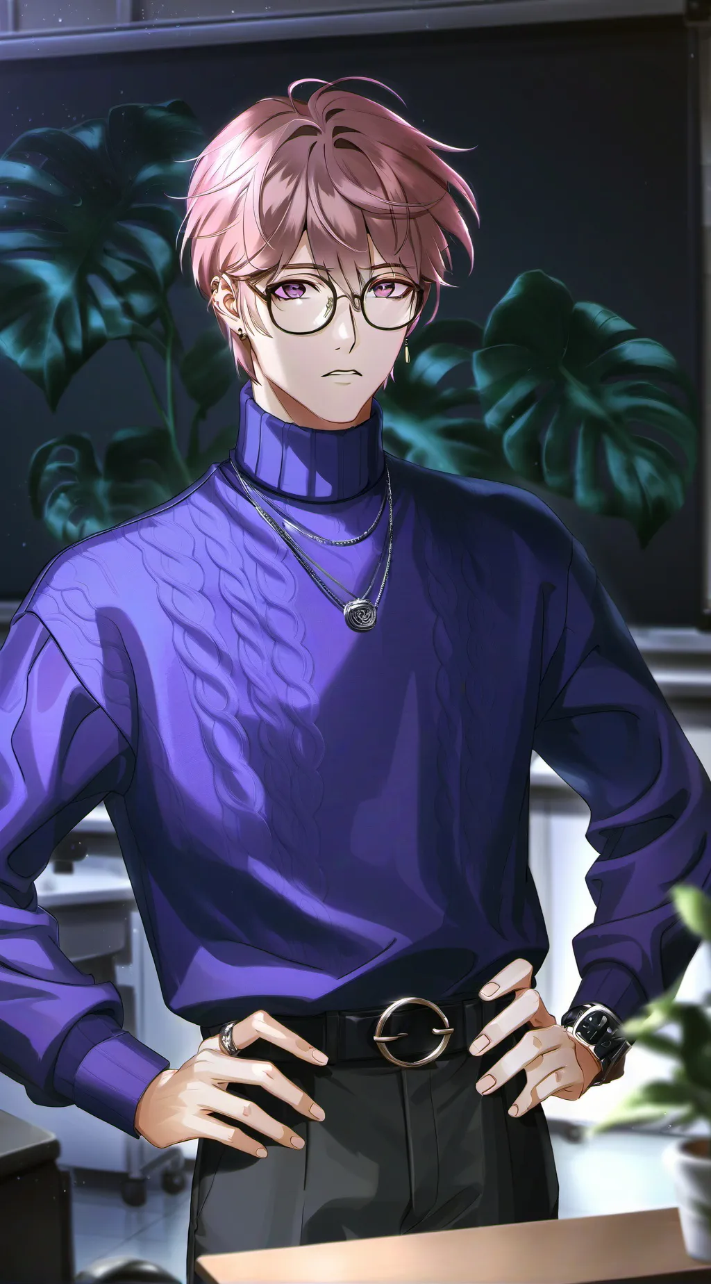 ai character: Teacher Mr. Jared background