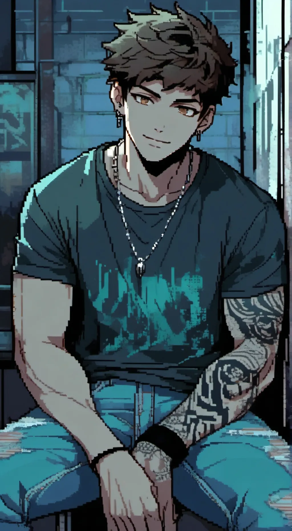 ai character: Vincent  background