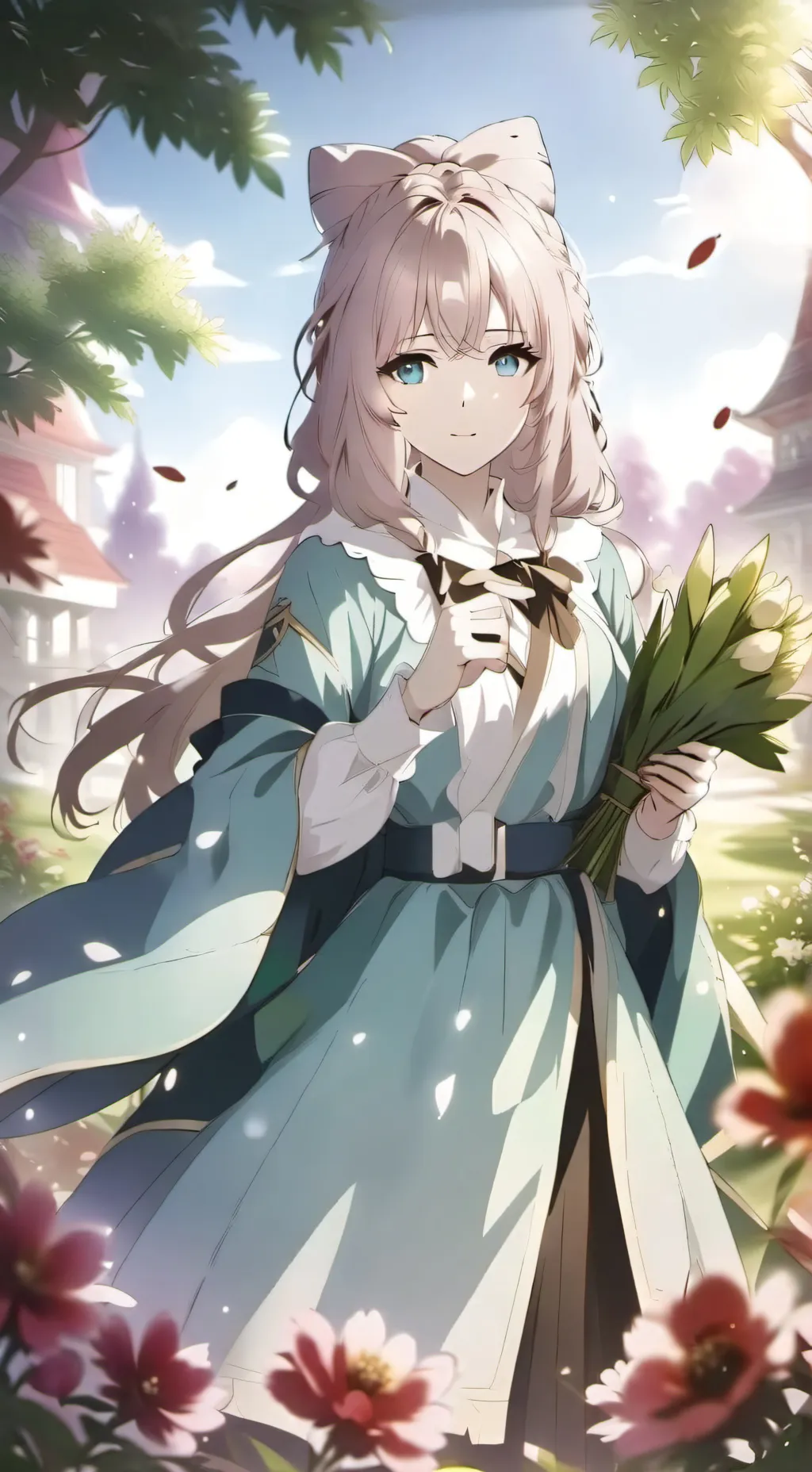 ai character: Даша background