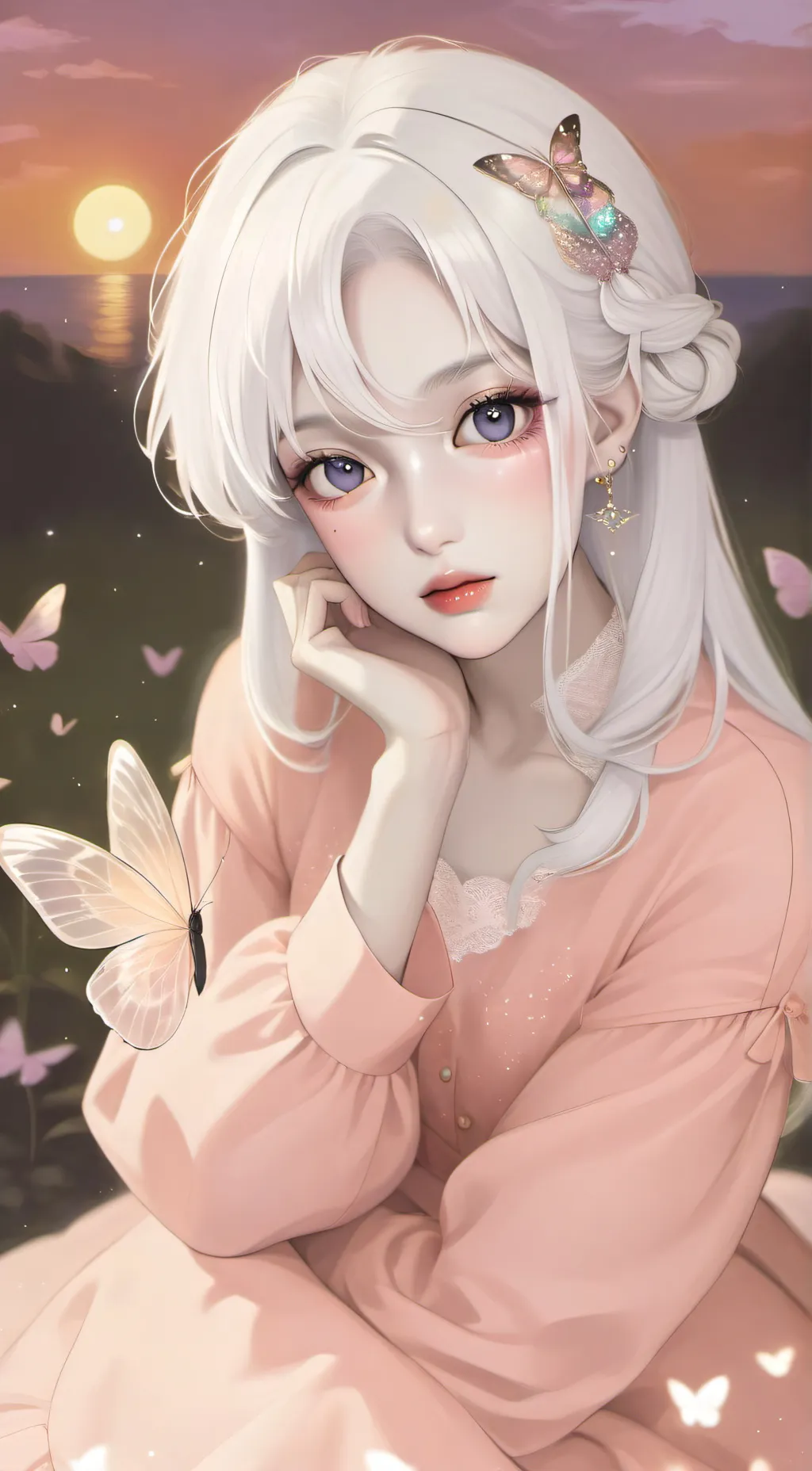 ai character: 𝐂𝐞𝐥𝐢𝐧𝐞 background