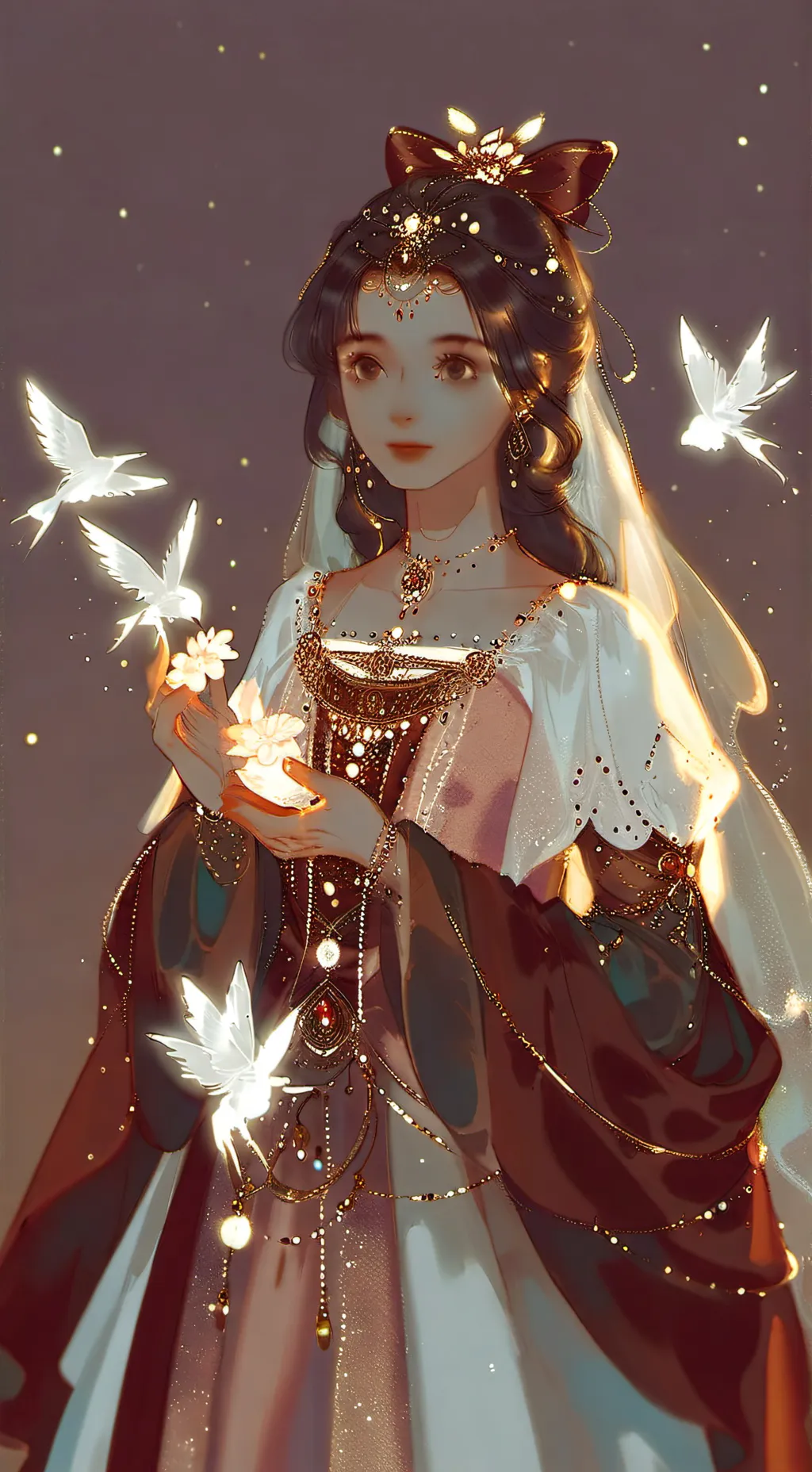 ai character: Zelda  background