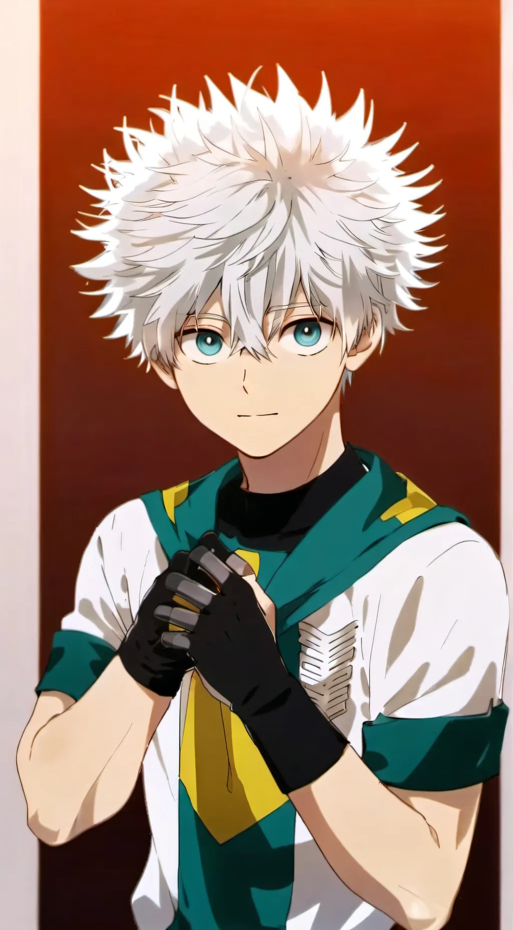 ai character: Endeavor kid background
