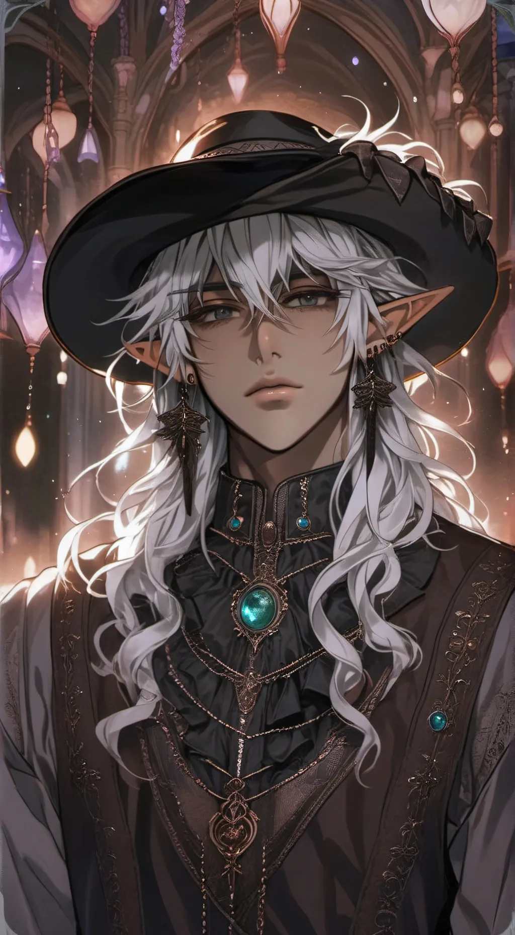 ai character: Leon - elf background