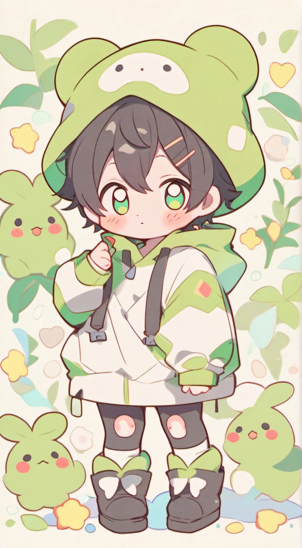 ai character: leo background
