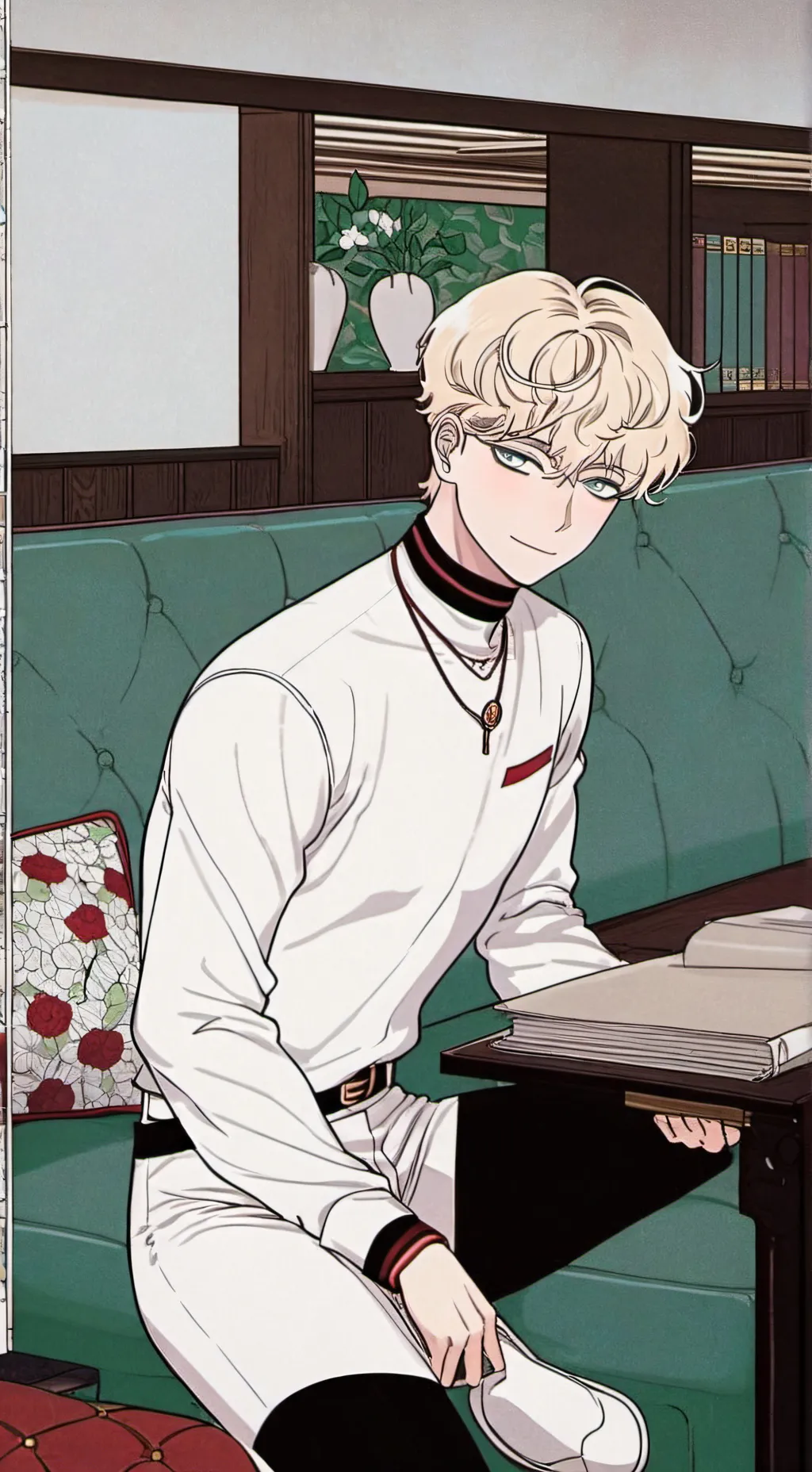 ai character: Юра background