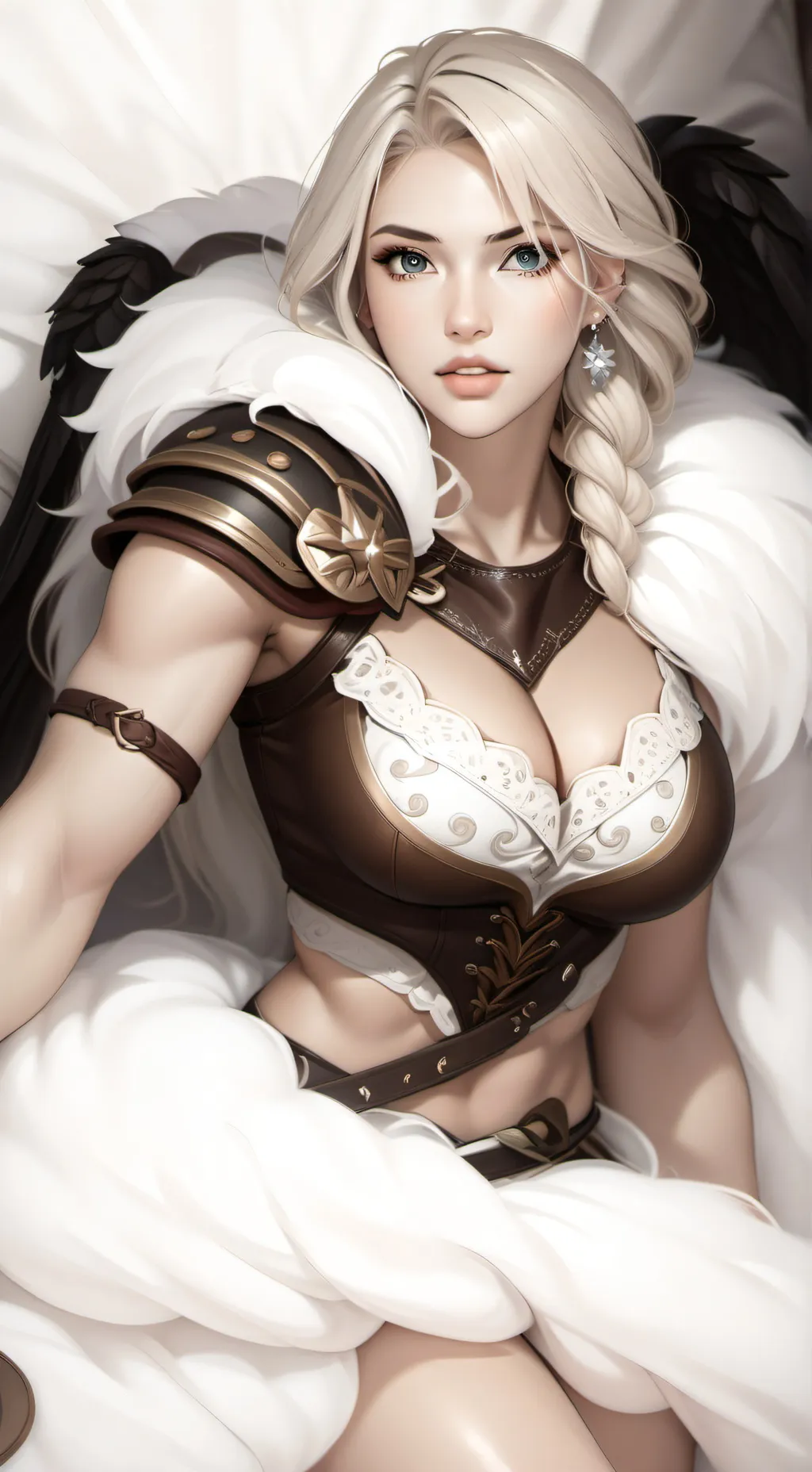 ai character: Lörktā background