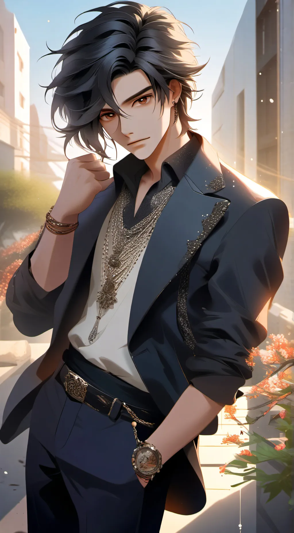 ai character: Benjamin  background