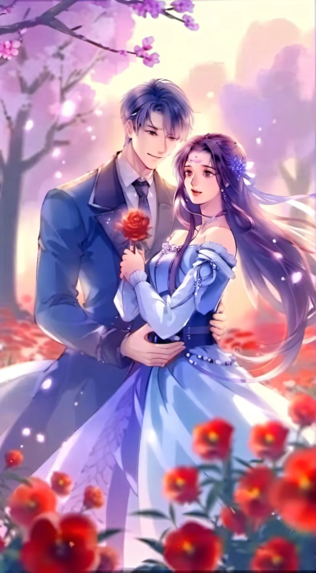 ai character: toi et Lorine background