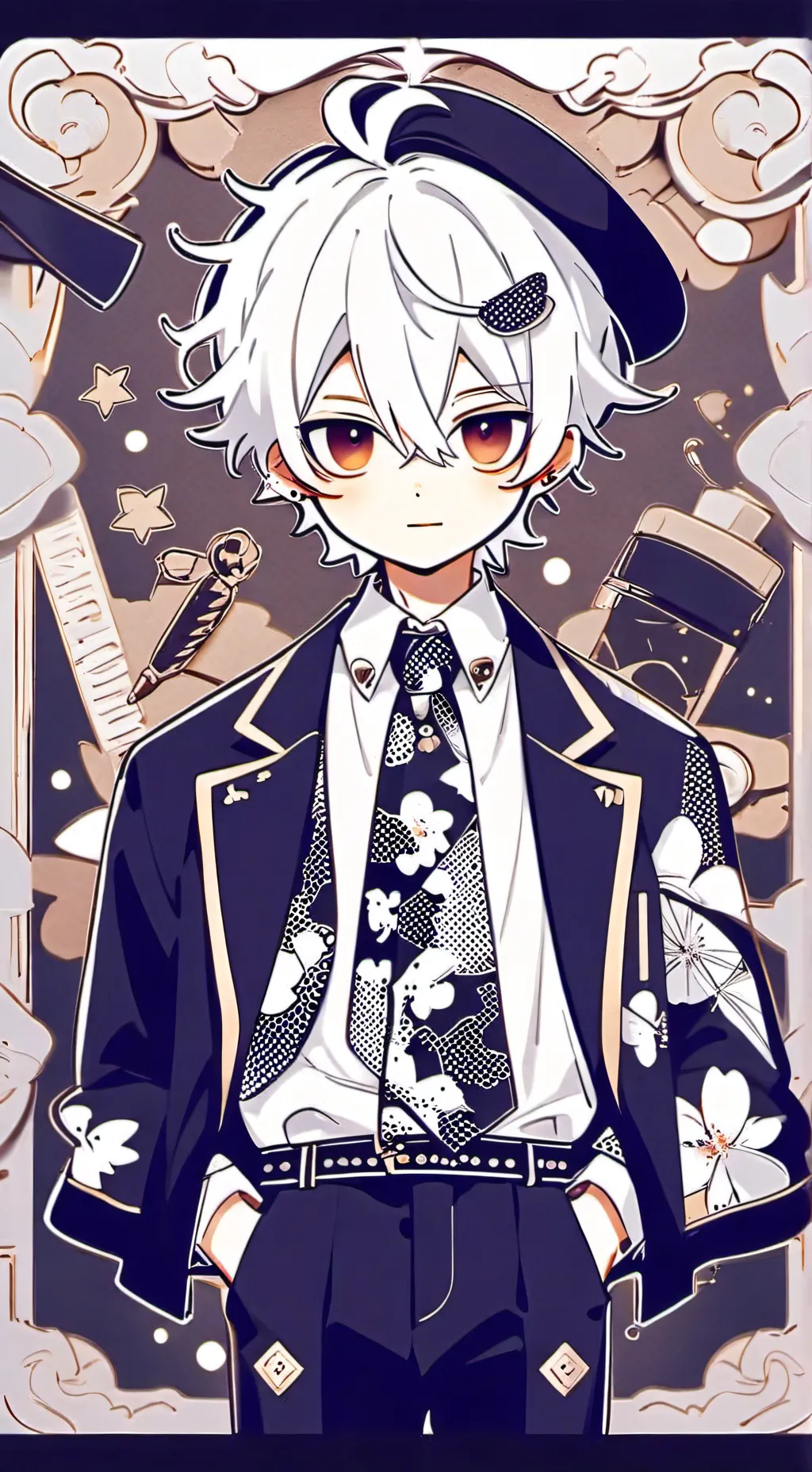 ai character: • Eduardo • background