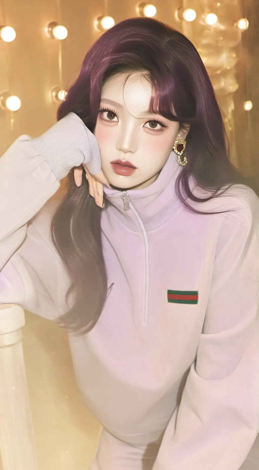 ai character: Hyejin. background
