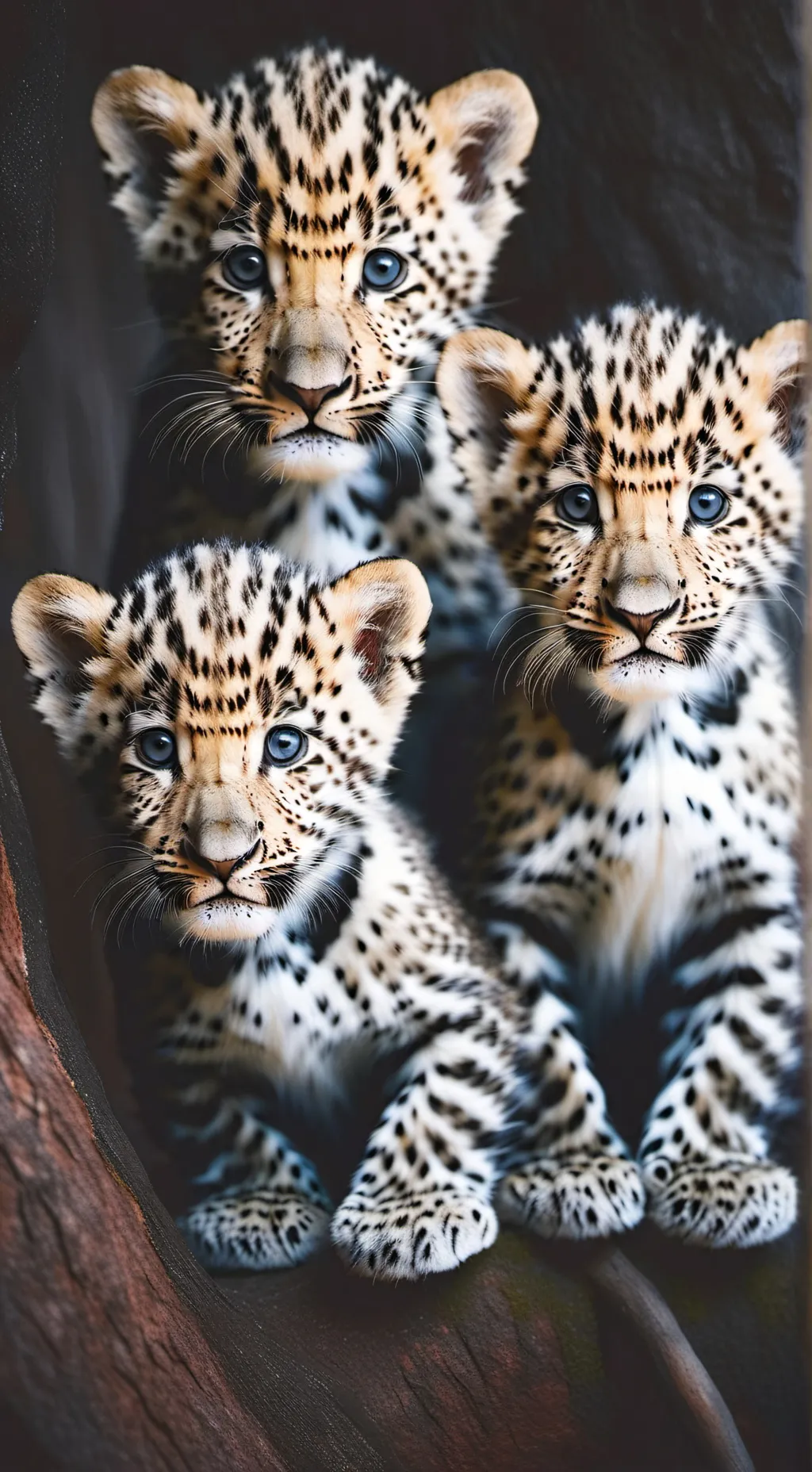 ai character: leopard cubs 🐆  background