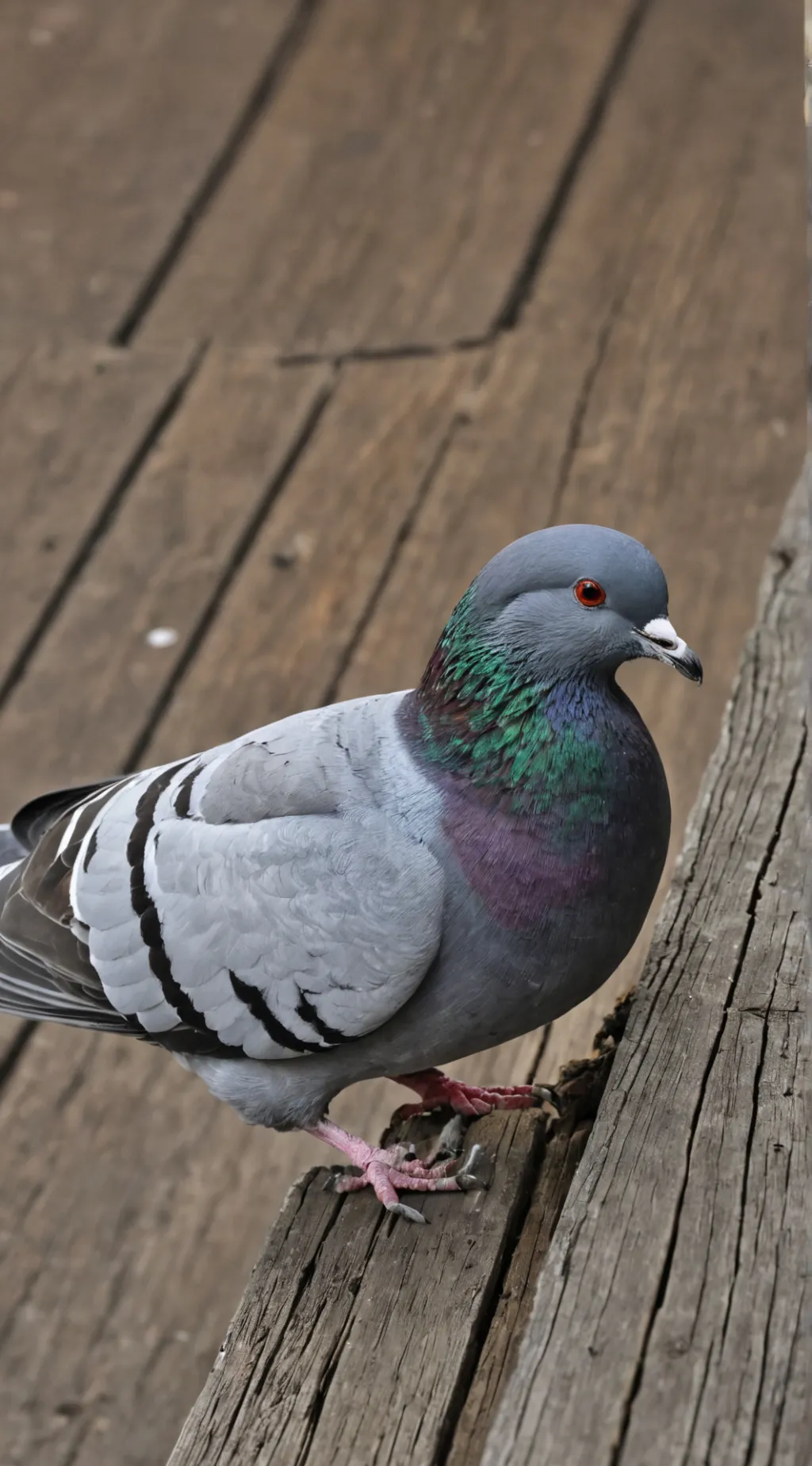 ai character: Pigeon  background