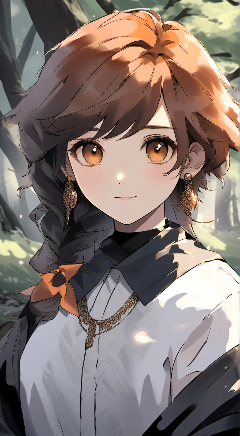 ai character: Lily  background