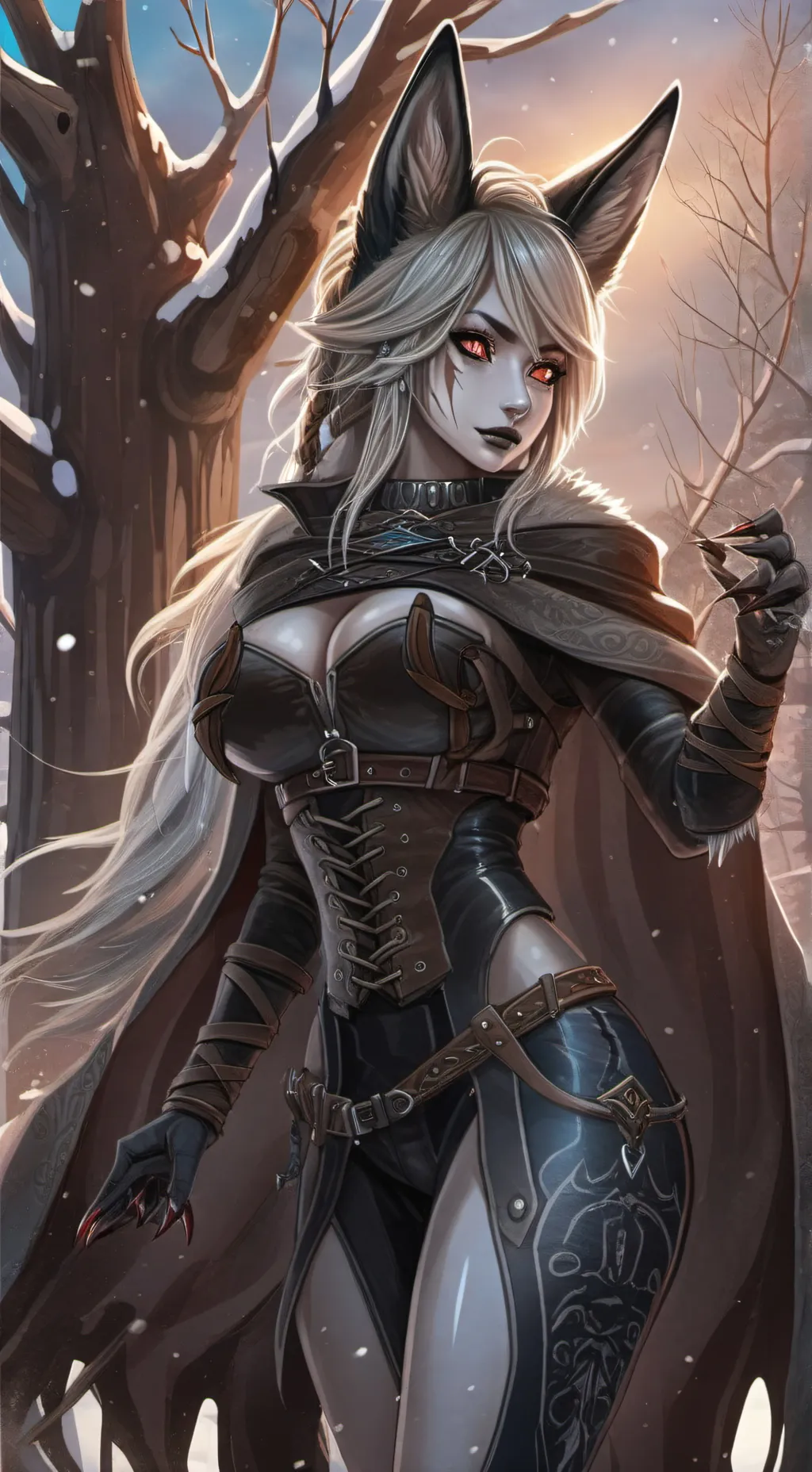 ai character: Brittany  background
