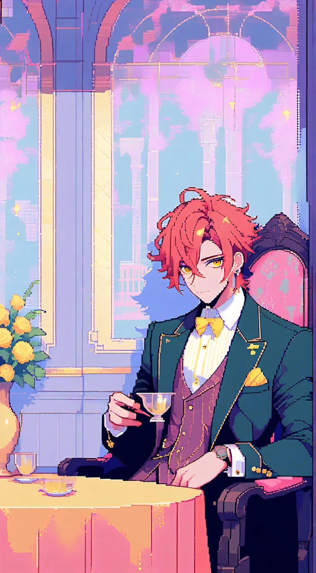 ai character: Alastor HH background